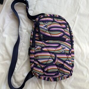 Vera Bradley Essential Sling Backpack Ultralight Retro‎ Ribbons NWOT